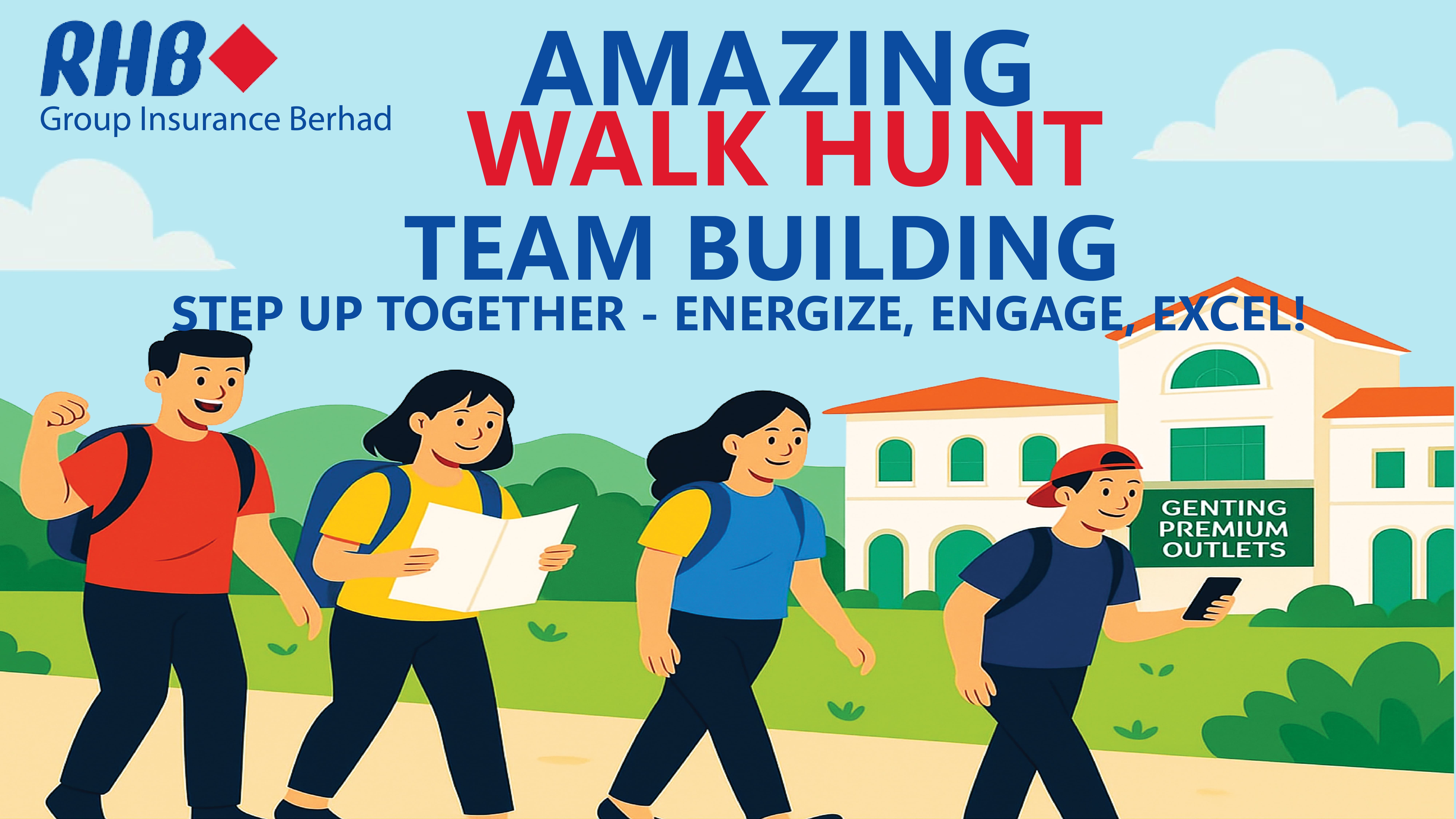 RHB Amazing Walk Hunt Team Building 2025